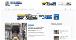 Desktop Screenshot of camionerosenruta.com